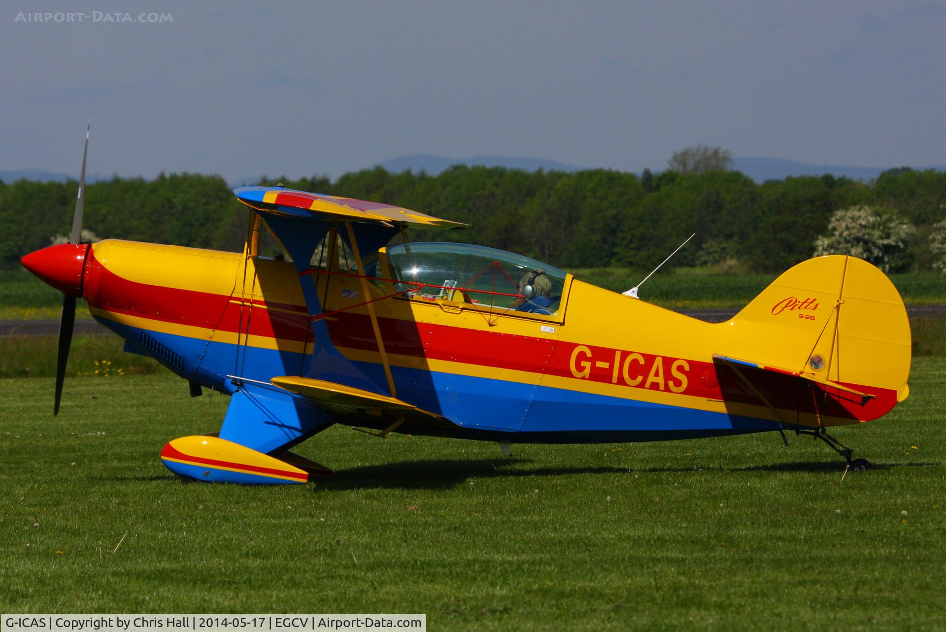G-ICAS, 1996 Aviat Pitts S-2B Special C/N 5344, BAeA Duxford Trophy, Sleap