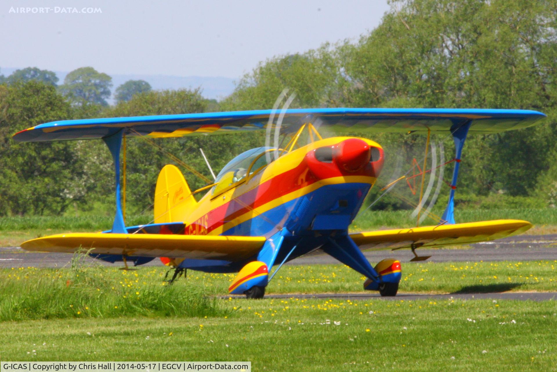 G-ICAS, 1996 Aviat Pitts S-2B Special C/N 5344, BAeA Duxford Trophy, Sleap