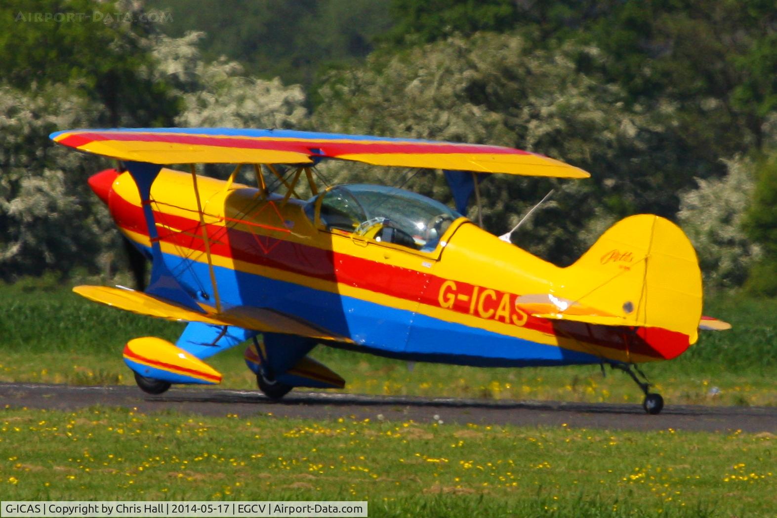 G-ICAS, 1996 Aviat Pitts S-2B Special C/N 5344, BAeA Duxford Trophy, Sleap