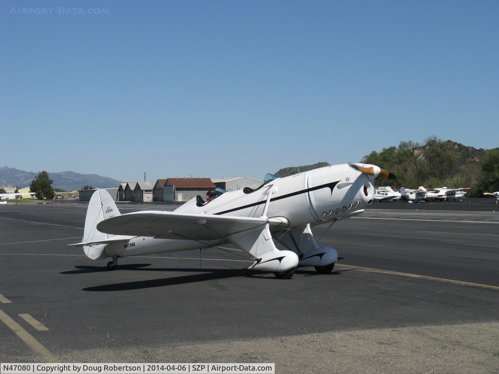 N47080, 1942 Ryan Aeronautical ST3KR C/N 1391, 1942 Ryan Aeronautical ST-3KR 'Eileen', Fairchild Ranger 6-410 inverted in-line 165 Hp conversion, Experimental class,
