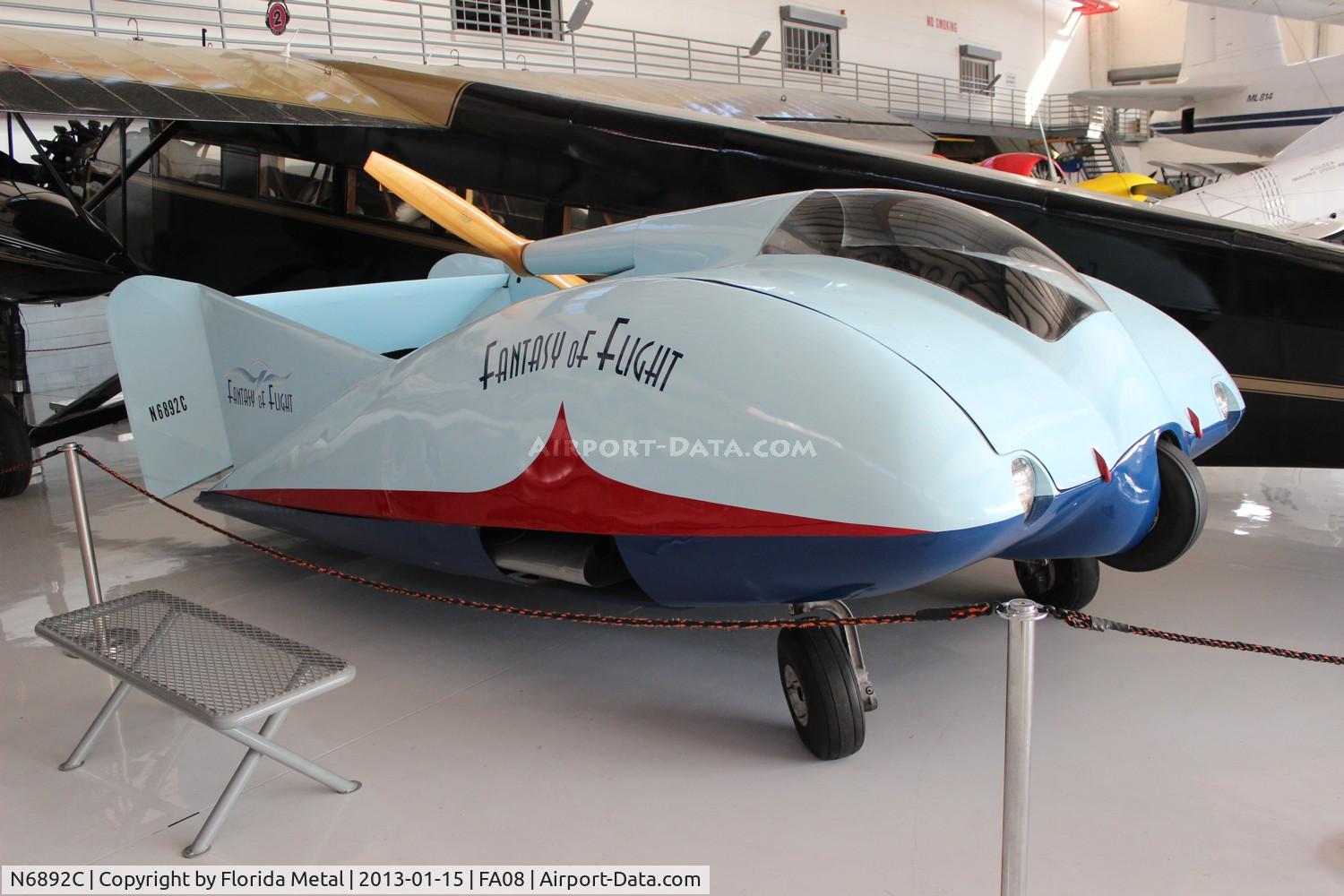 N6892C, 1959 Roadair Flying Auto C/N 1, Roadair Flying Auto at Fantasy of Flight