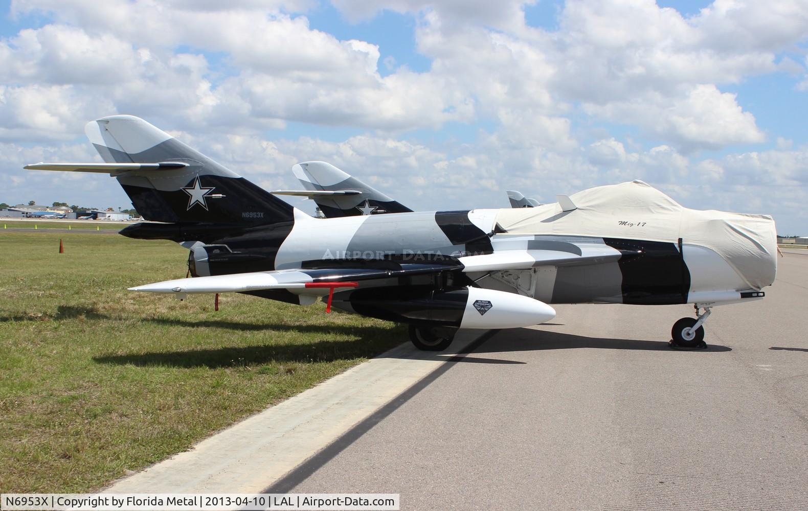 N6953X, PZL-Mielec Lim-6 (MiG-17) C/N 1J0511, Black Diamond Mig-17