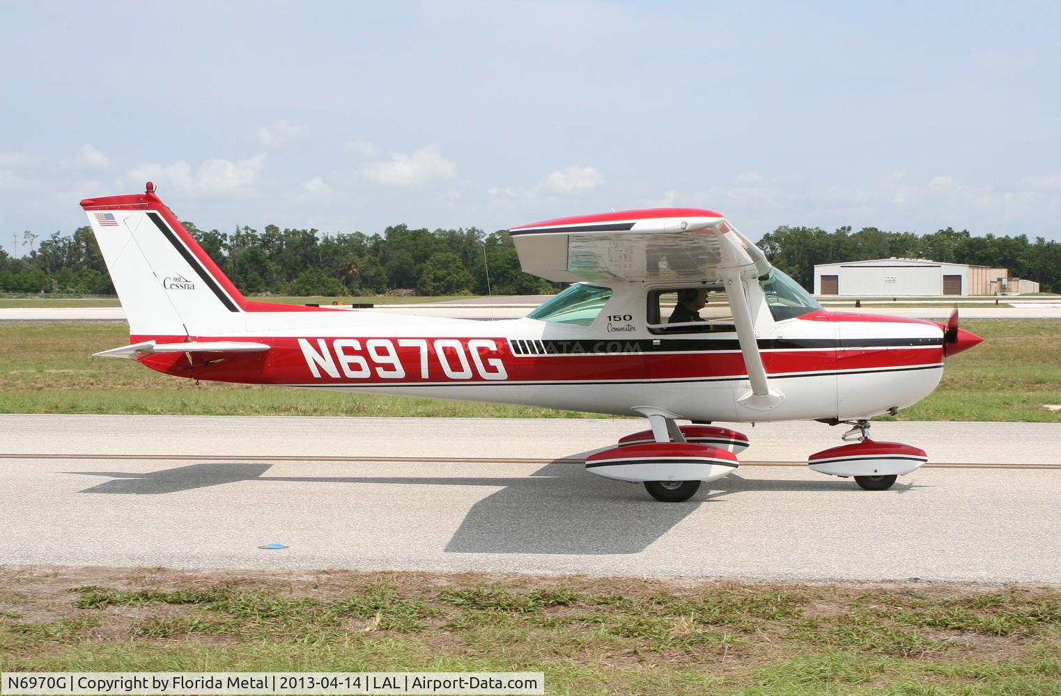 N6970G, 1970 Cessna 150L C/N 15072470, Cessna 150L