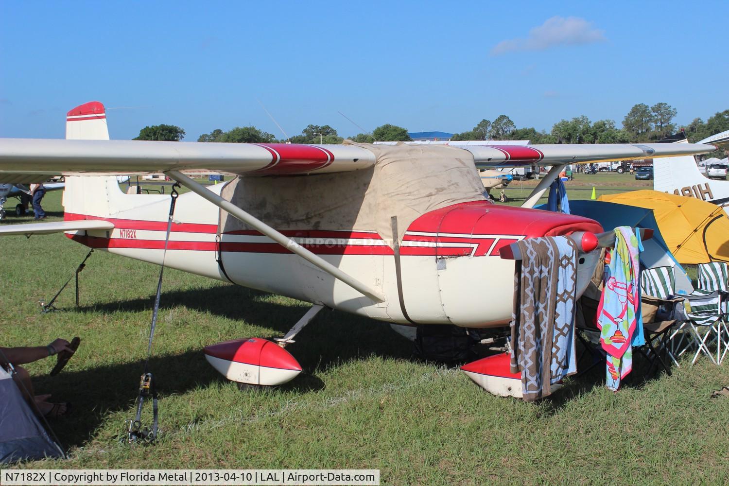 N7182X, 1961 Cessna 150A C/N 15059282, Cessna 150A at Sun N Fun