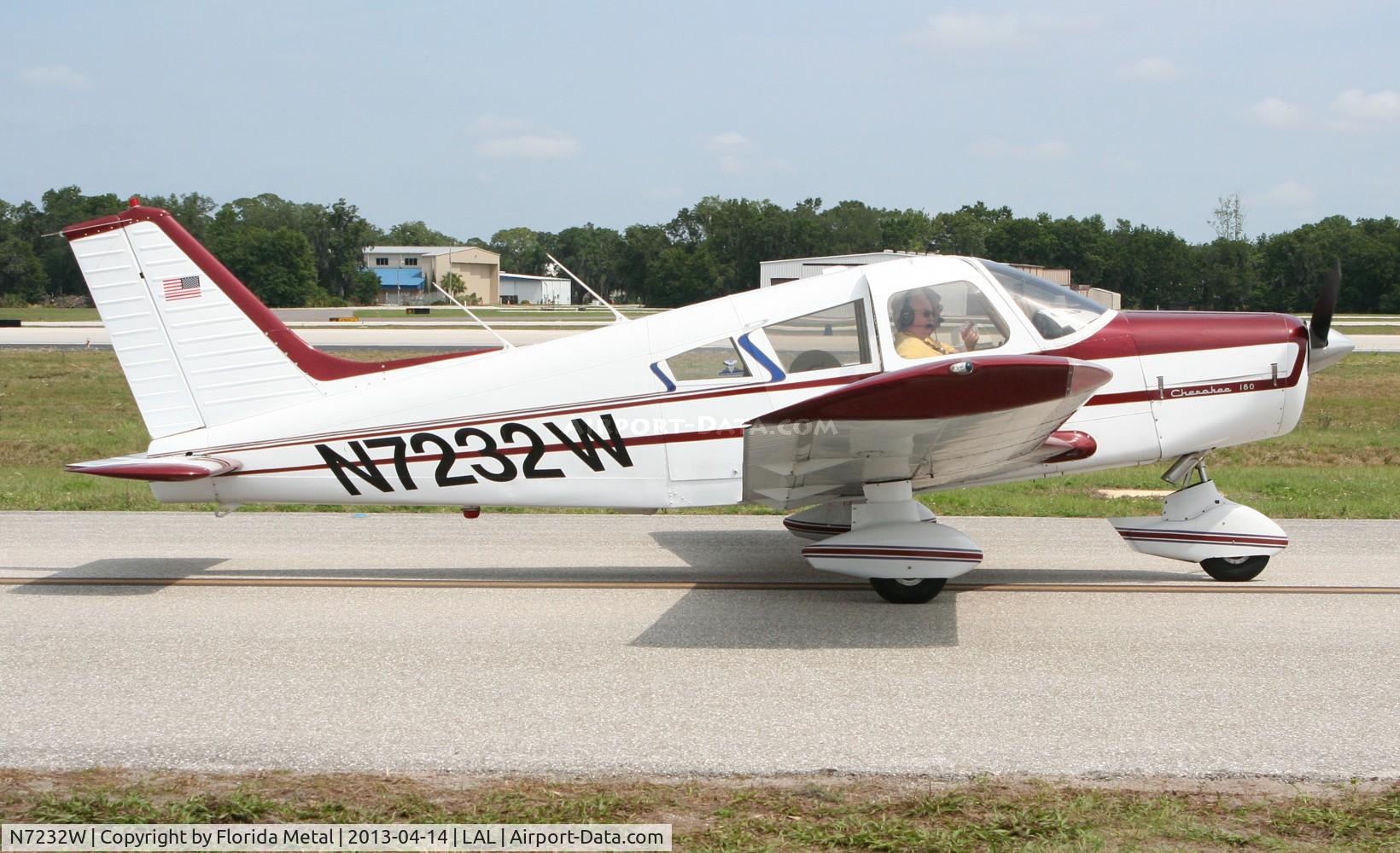 N7232W, 1963 Piper PA-28-180 C/N 28-1050, PA-28-180