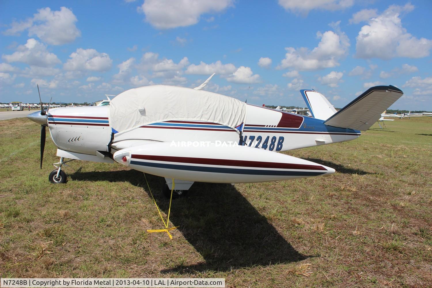 N7248B, 1958 Beech J35 Bonanza C/N D-5584, Beech J35 at Sun N Fun