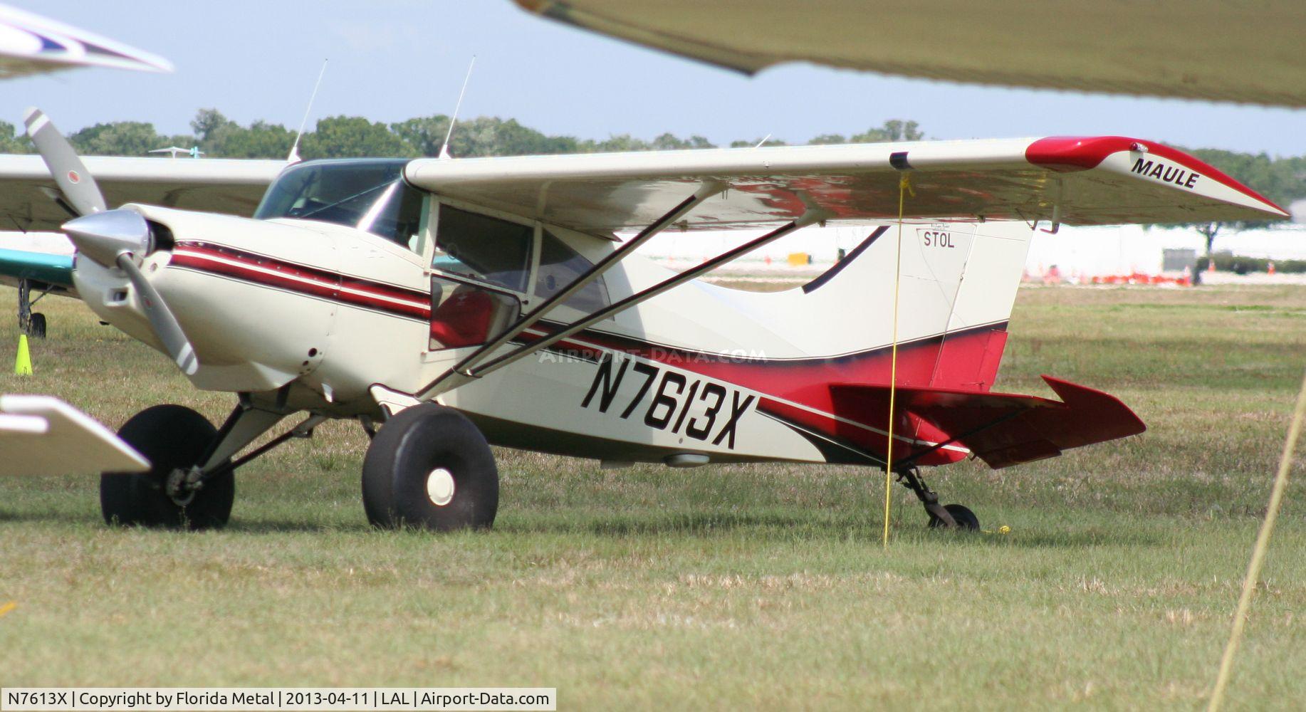 N7613X, 1988 Maule M-6-235 Super Rocket C/N 7498C, Maule M-6 at Sun N Fun