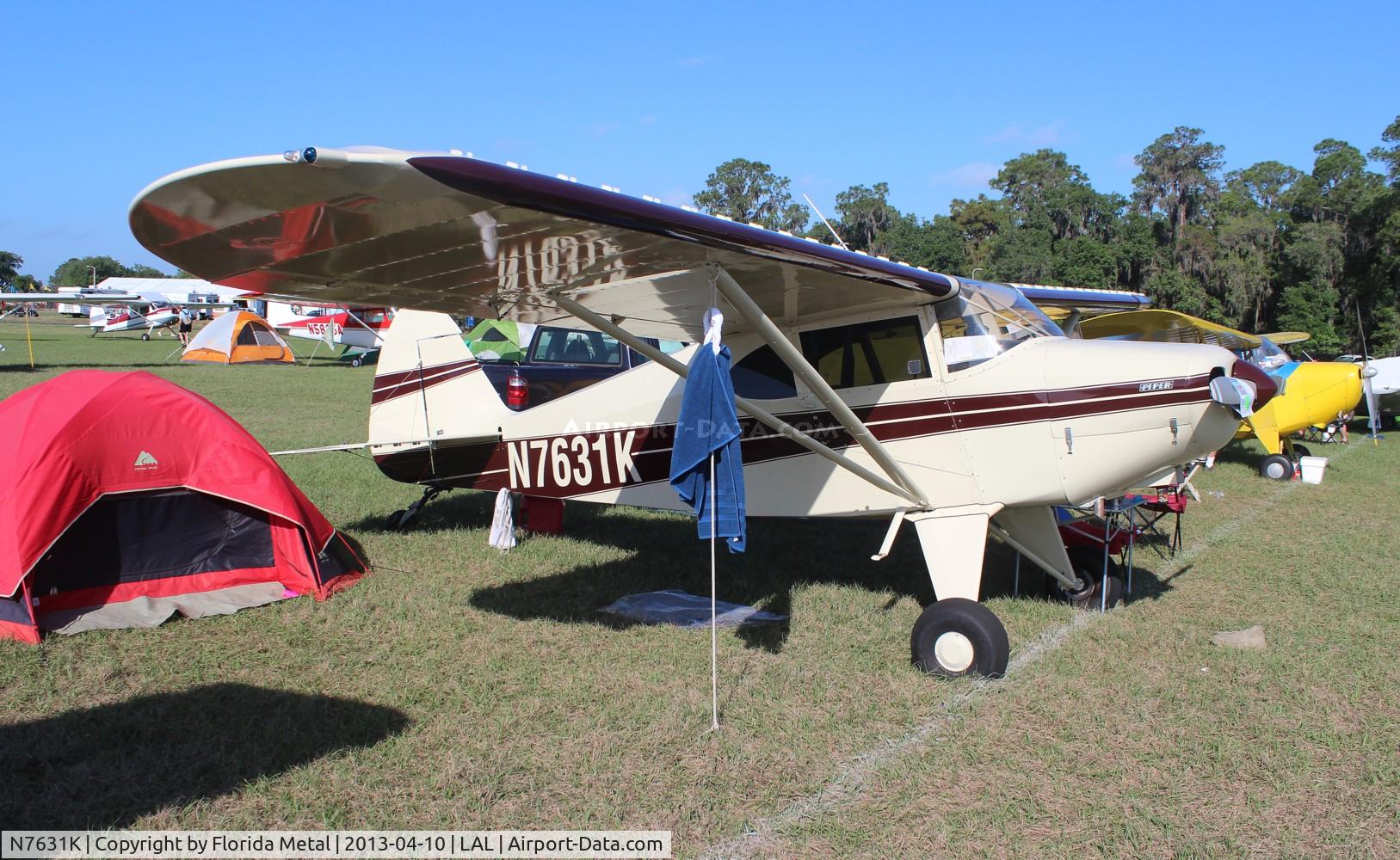 N7631K, Piper PA-20 Pacer C/N 20-450, Piper PA-20 at Sun N Fun