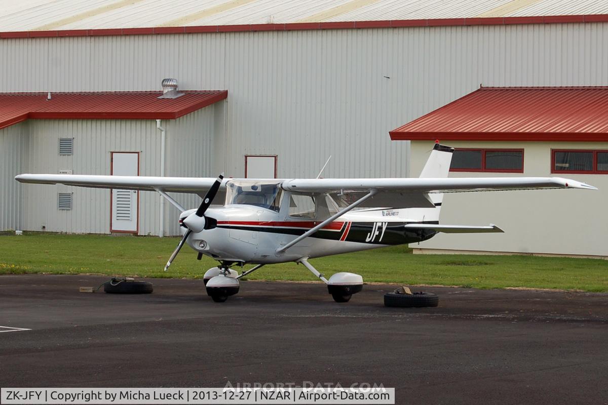 ZK-JFY, Cessna 152 C/N 15284398, At Ardmore