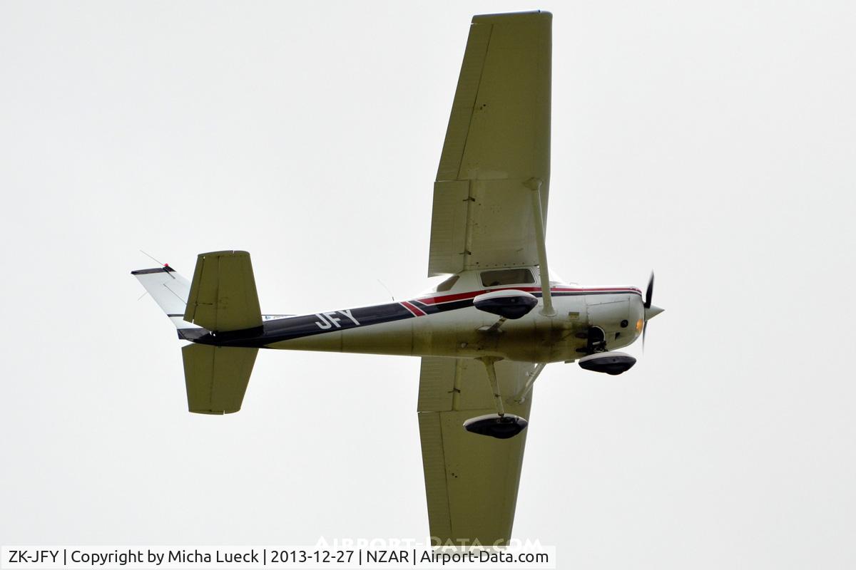 ZK-JFY, Cessna 152 C/N 15284398, At Ardmore