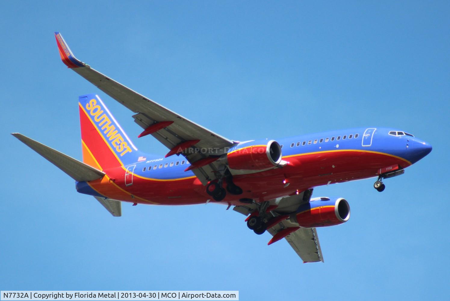 N7732A, 2006 Boeing 737-7BD C/N 34861, Southwest 737