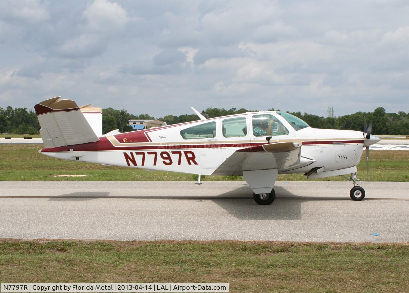 N7797R, 1968 Beech V35A Bonanza C/N D-8890, Beech V35 at Sun N Fun