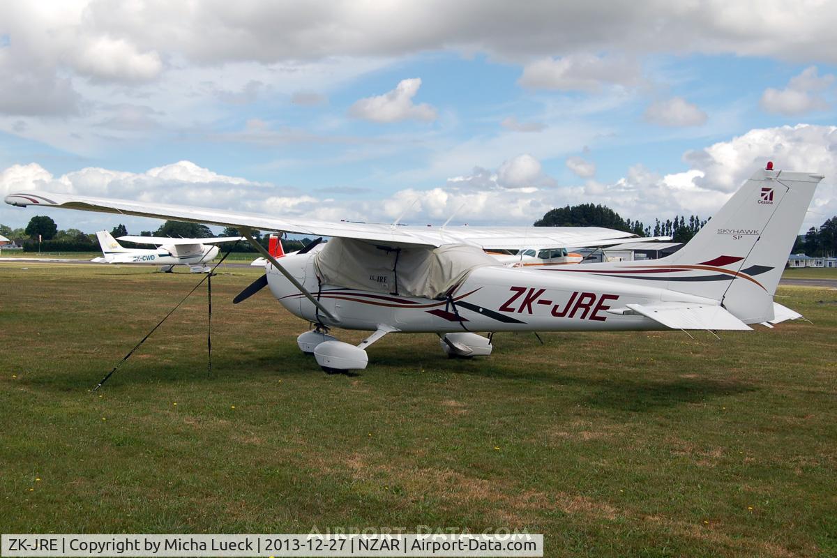 ZK-JRE, 2006 Cessna 172S C/N 172S10305, At Ardmore