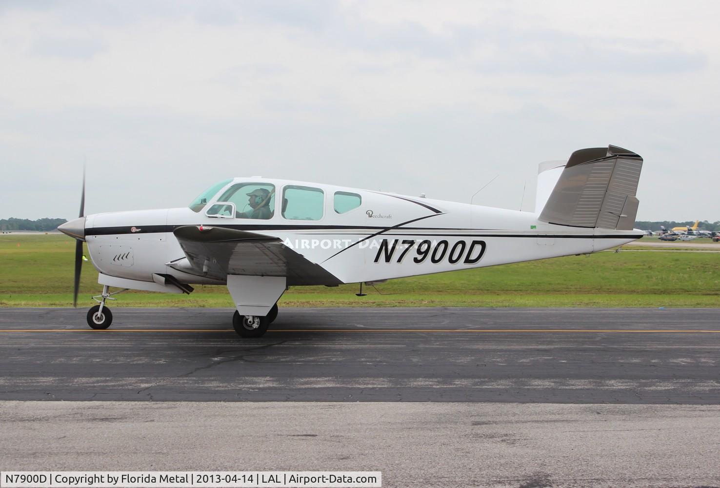 N7900D, 1957 Beech H35 Bonanza C/N D-5134, Beech Bonanza at Sun N fun