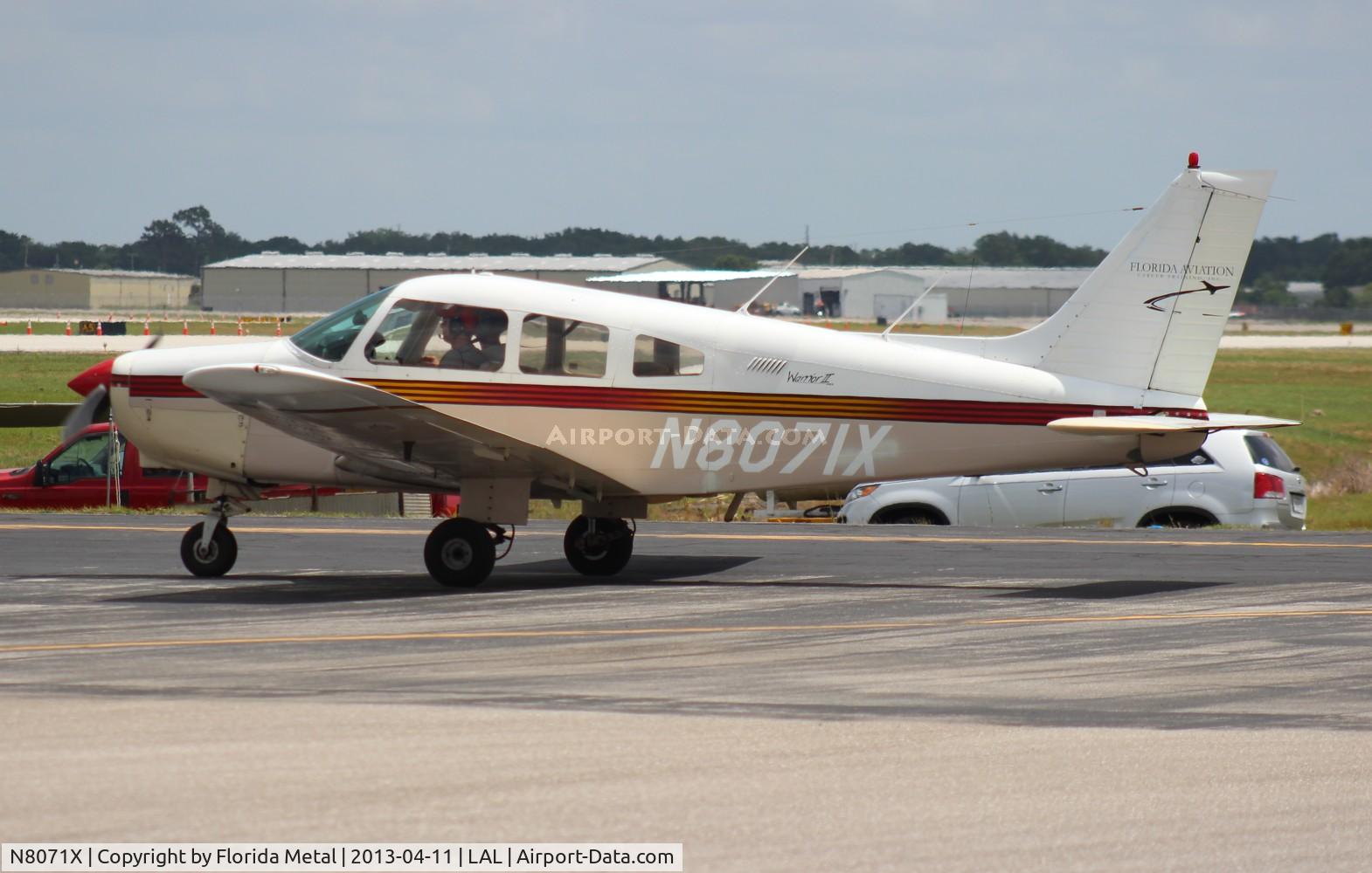N8071X, 1981 Piper PA-28-161 Cherokee Warrior II C/N 28-8216103, PA-28-161 at Sun N Fun