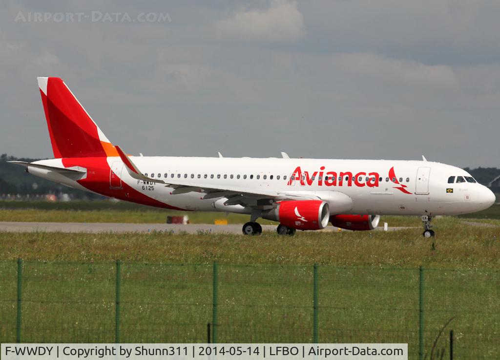 F-WWDY, 2014 Airbus A320-214 C/N 6125, C/n 6125 - To be PR-OCA