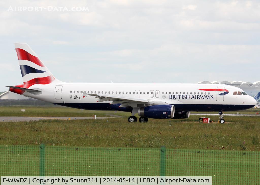 F-WWDZ, 2014 Airbus A320-232 C/N 6129, C/n 6129 - To be G-EUYW