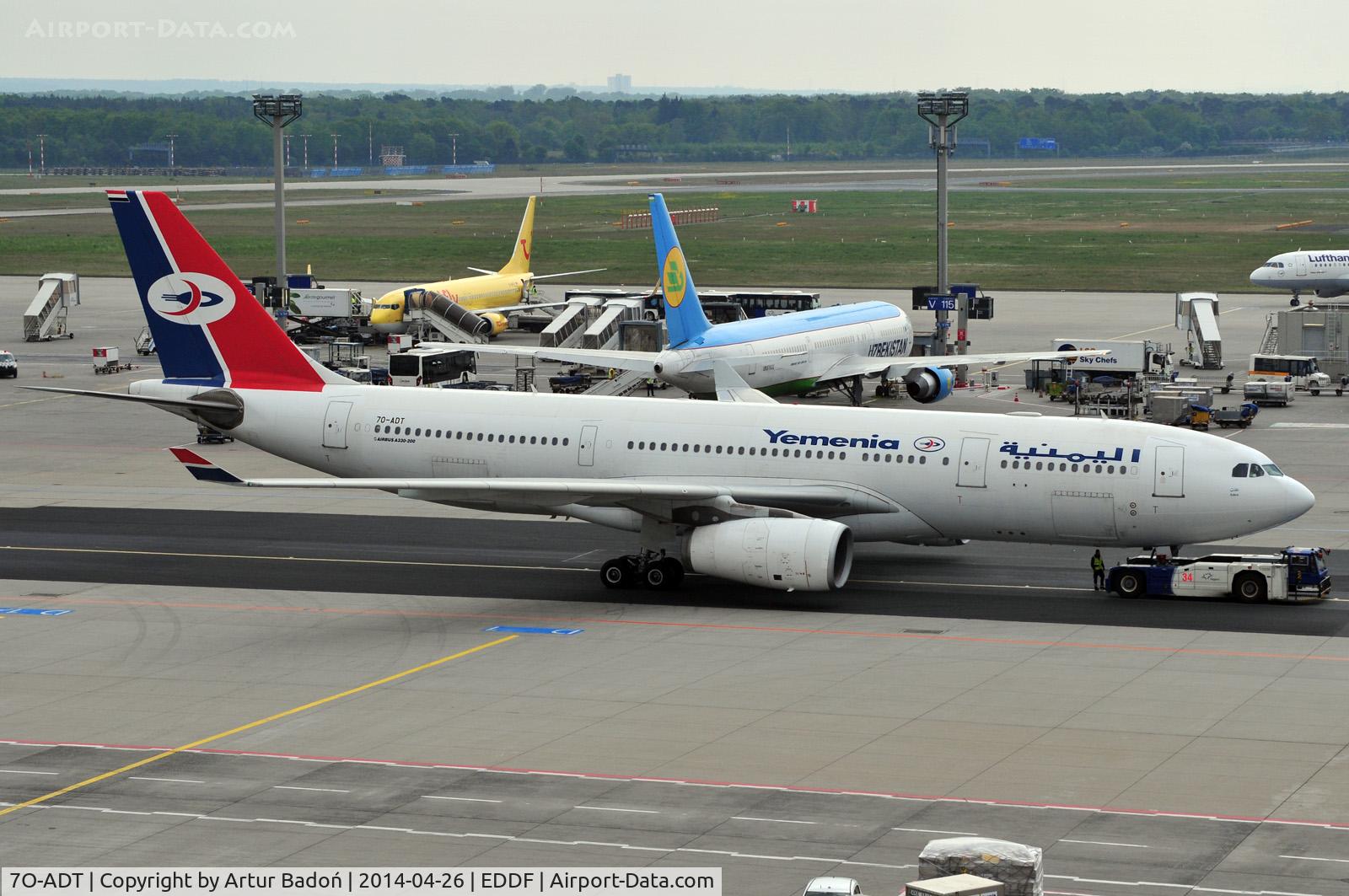 7O-ADT, 2004 Airbus A330-243 C/N 632, Yemenia