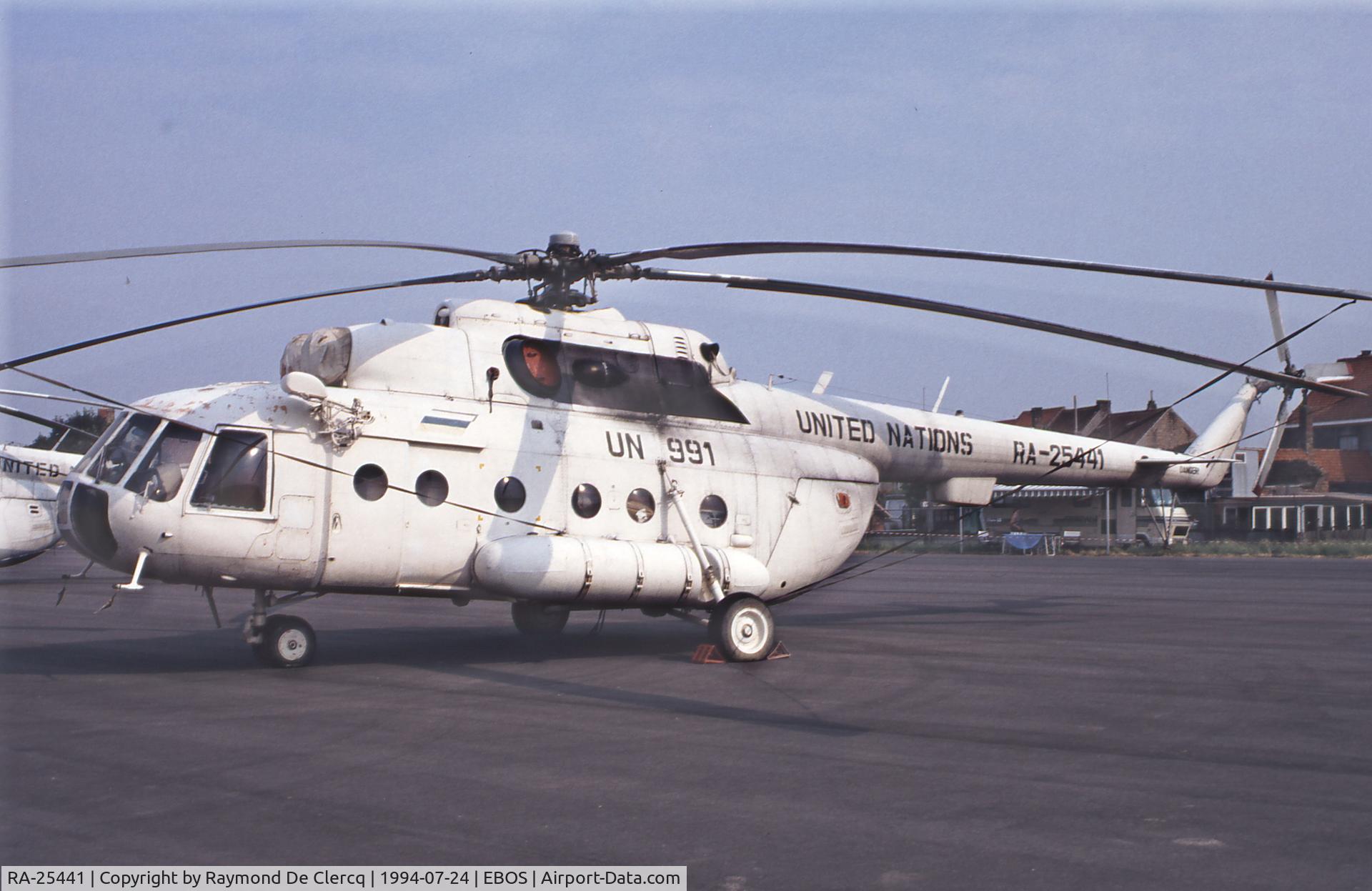 RA-25441, Mil Mi-8MTV-1 Hip C/N 95582, Ostend Airshow 1994