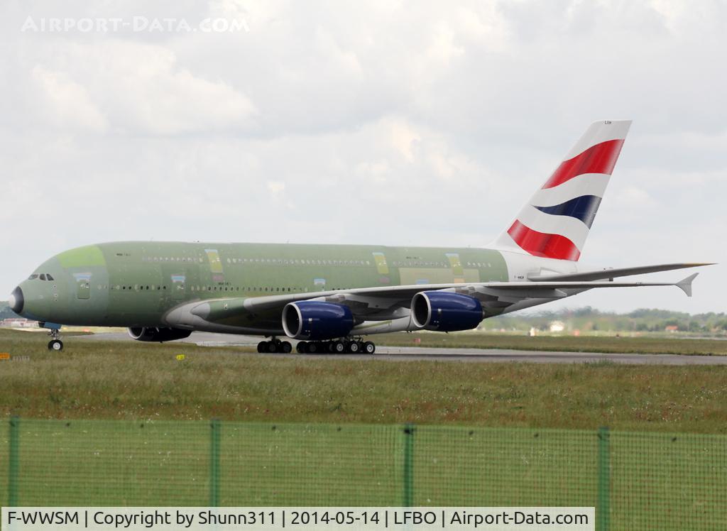 F-WWSM, 2014 Airbus A380-841 C/N 163, C/n 0163 - For British Airways