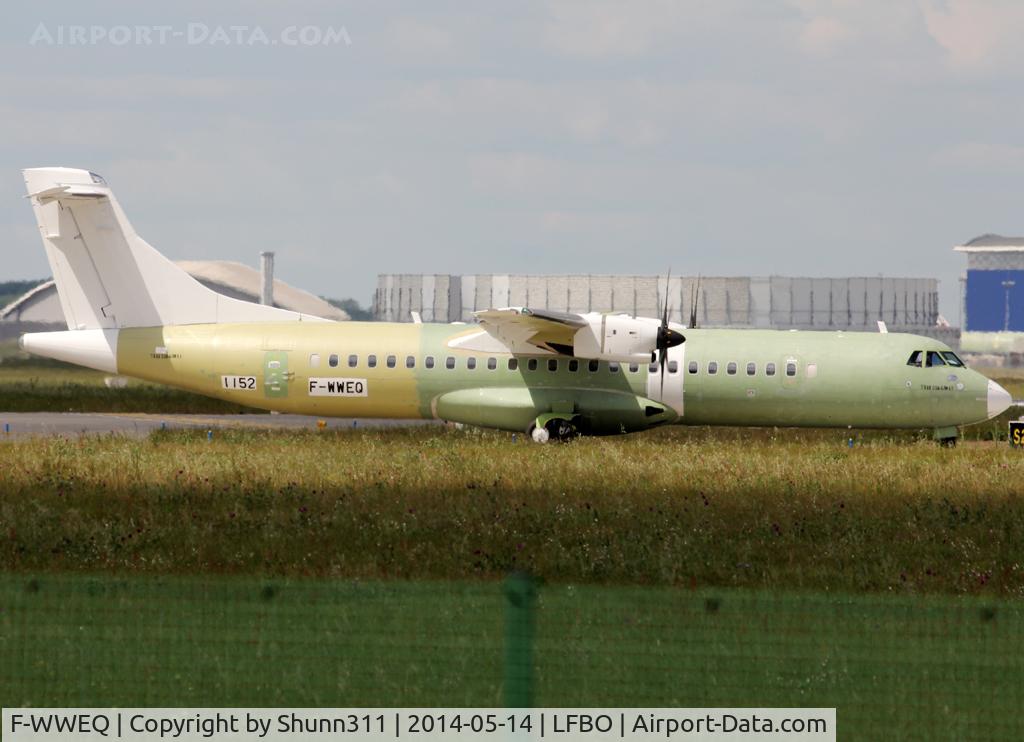F-WWEQ, 2014 ATR 72-600 C/N 1152, C/n 1152 - For Garuda Indonesia Explore