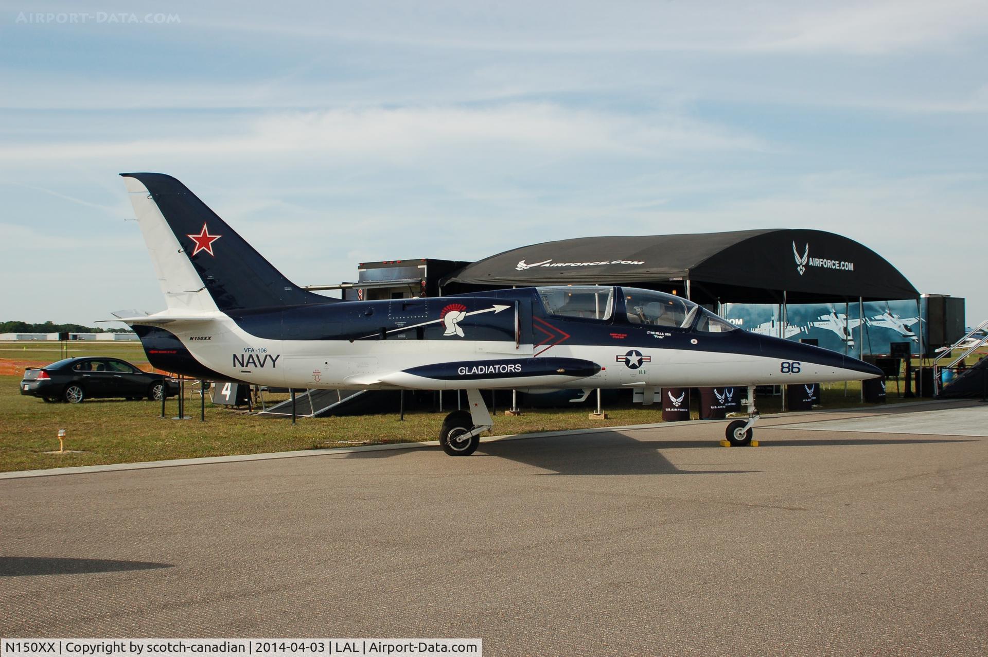 N150XX, 1980 Aero L-39C Albatros C/N 031617, 1980 Aero L-39C, N150XX, at 2014 Sun n Fun, Lakeland Linder Regional Airport, Lakeland, FL
