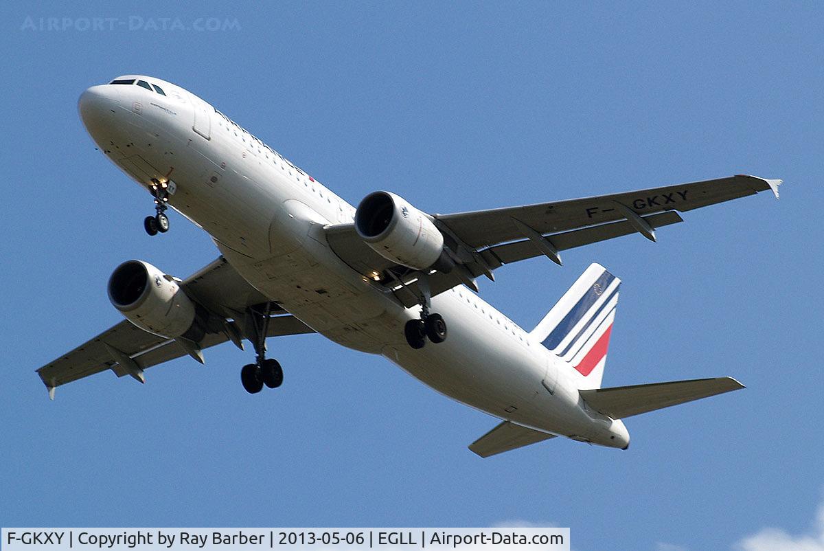 F-GKXY, 2009 Airbus A320-214 C/N 4137, Airbus A320-214 [4105] (Air France) Home~G 06/05/2013. On approach 27R.