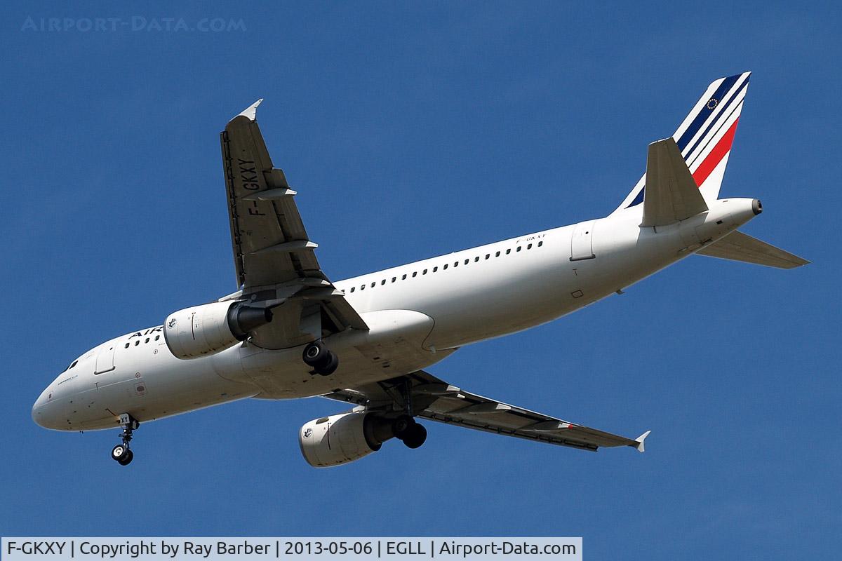 F-GKXY, 2009 Airbus A320-214 C/N 4105, Airbus A320-214 [4105] (Air France) Home~G 06/05/2013. On approach 27R.
