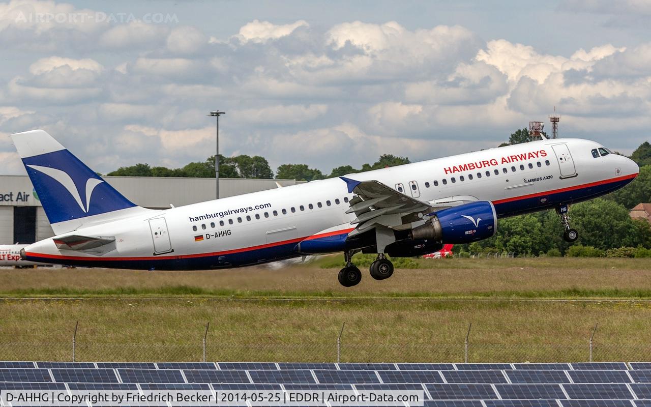 D-AHHG, 1997 Airbus A320-214 C/N 730, departure to Antalya