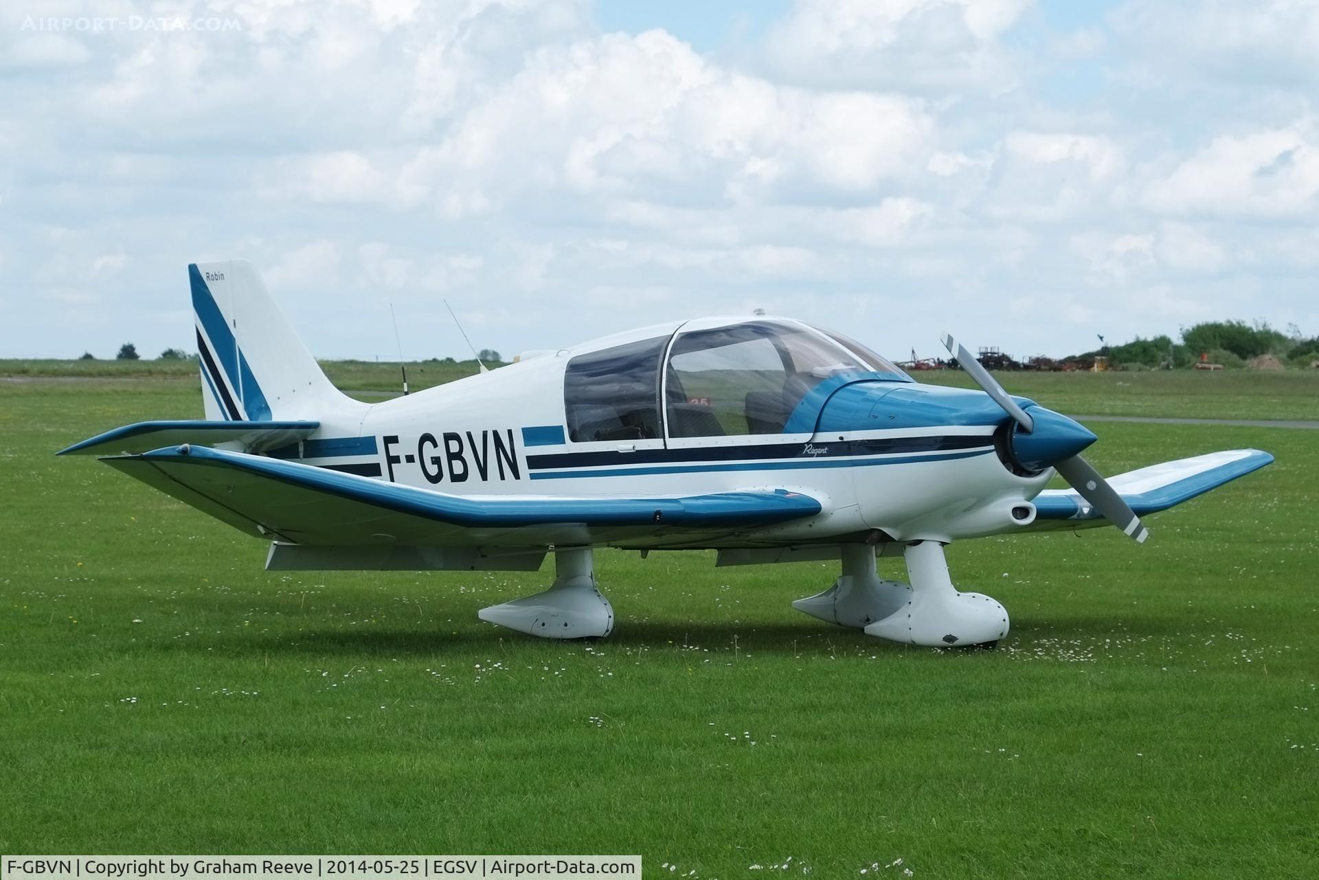 F-GBVN, 1979 Robin DR-400-180 Regent C/N 1408, Parked at Old Buckenham.
