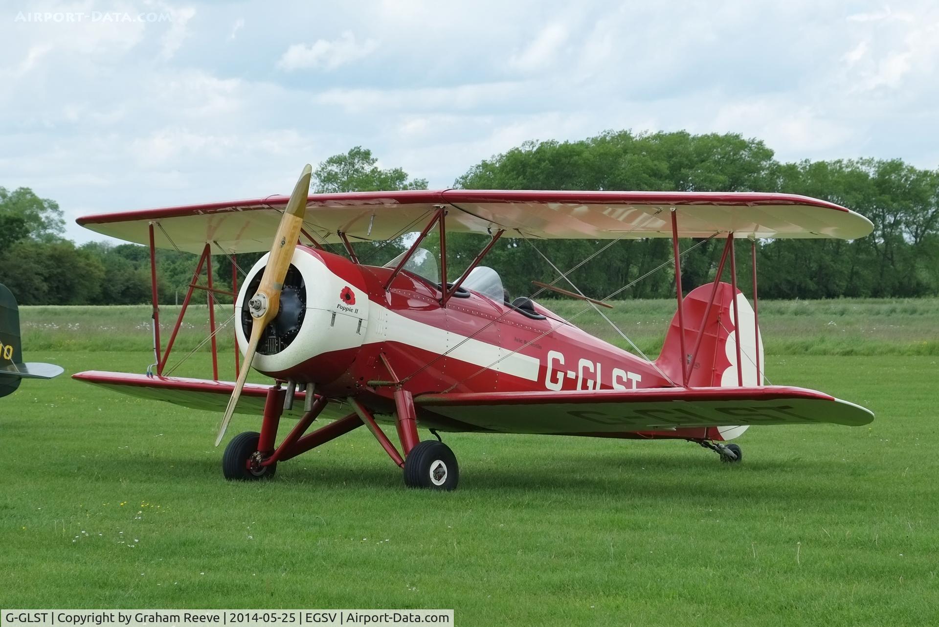 G-GLST, 2003 Great Lakes 2T-1A Sport Trainer C/N PFA 321-13646, Parked at Old Buckenham.