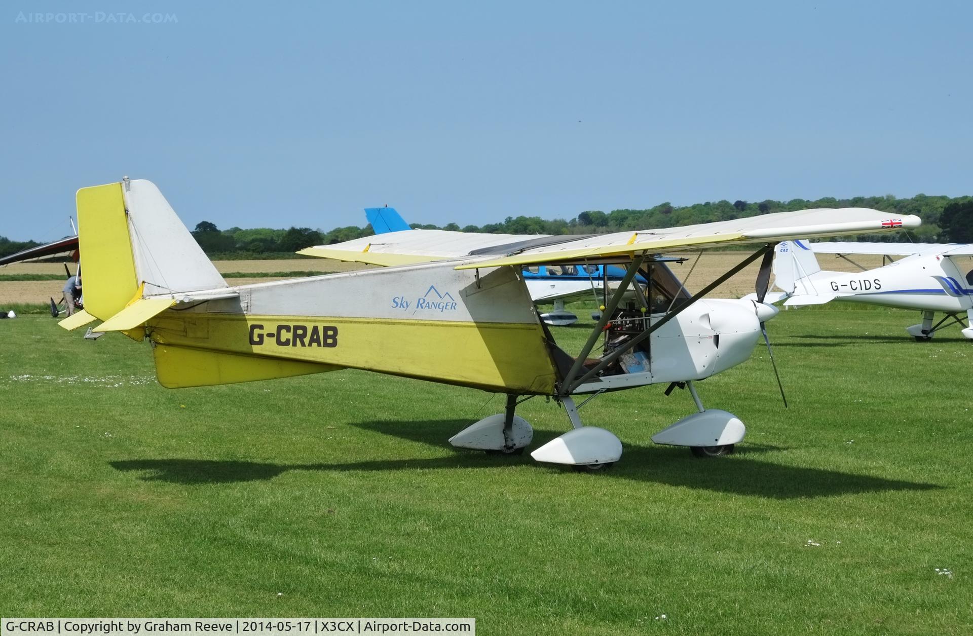 G-CRAB, 2003 Best Off Skyranger 912(1) C/N BMAA/HB/246, Parked at Northrepps.