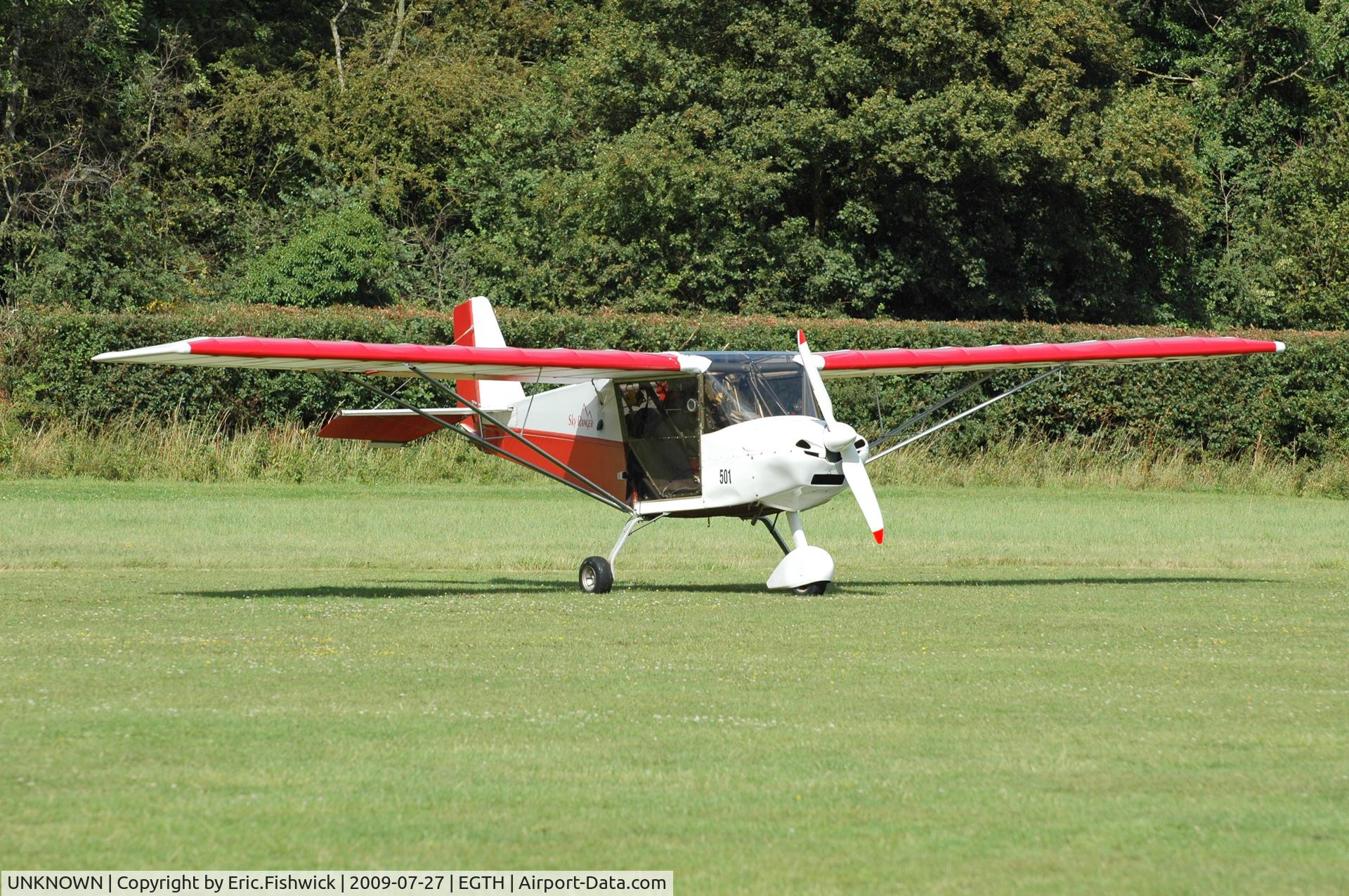 UNKNOWN, Miscellaneous Various C/N unknown, Sky Ranger - Tour de France ULM 2009 - Anniversaire Louis Bleriot. (reg'n. not known)