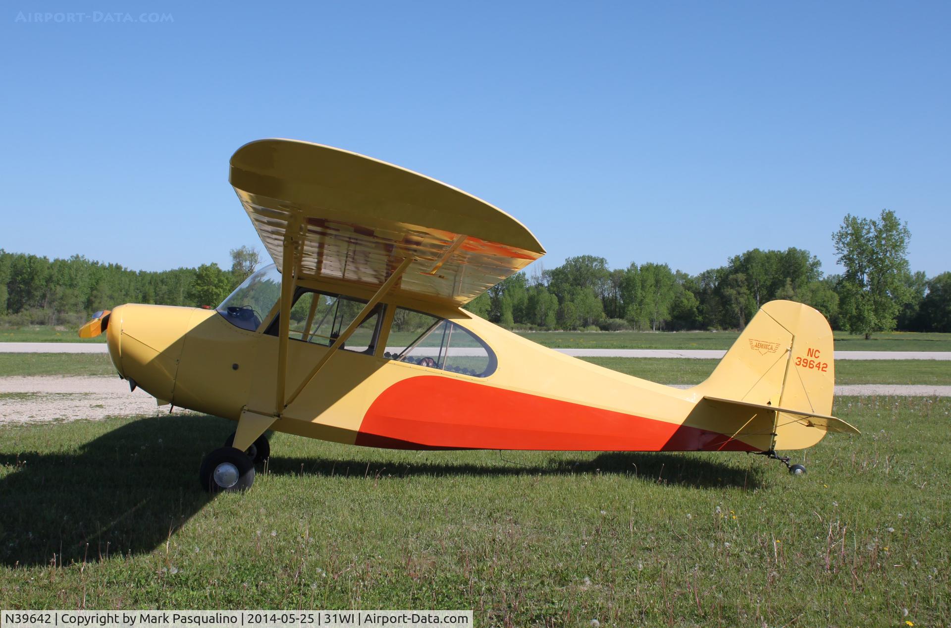 N39642, 1945 Aeronca 7AC Champion C/N 7AC-10, Aeronca 7AC