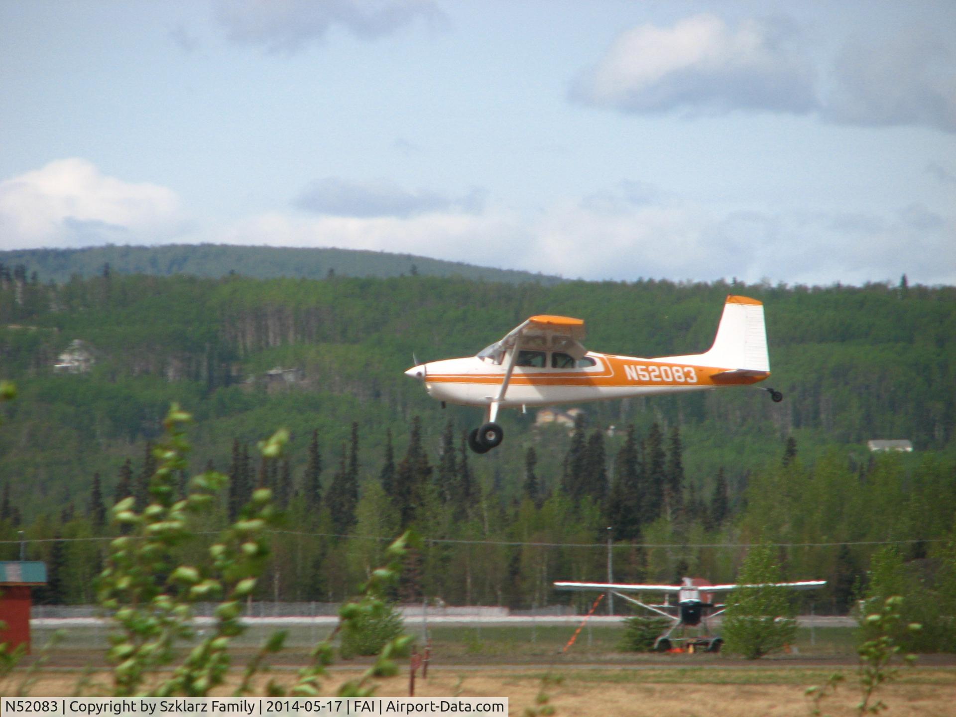 N52083, 1974 Cessna 180J C/N 18052488, At the Fairbank's Aviation Day, 2014