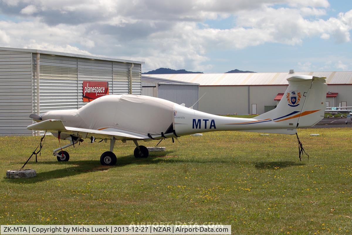 ZK-MTA, 2008 Diamond DA-40 Diamond Star C/N 40.934, At Ardmore