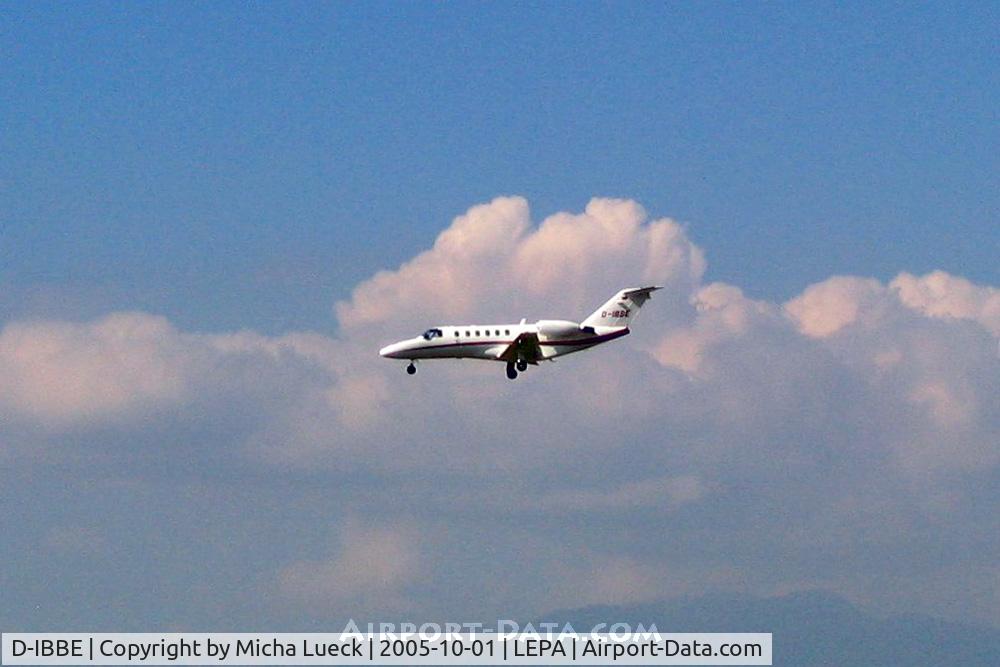 D-IBBE, 2005 Cessna 525A CitationJet CJ2 C/N 525A-0233, At Palma