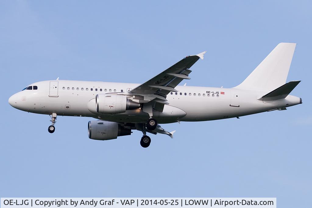 OE-LJG, 2010 Airbus ACJ319 (A319-115/CJ) C/N 4353, Mjet A319