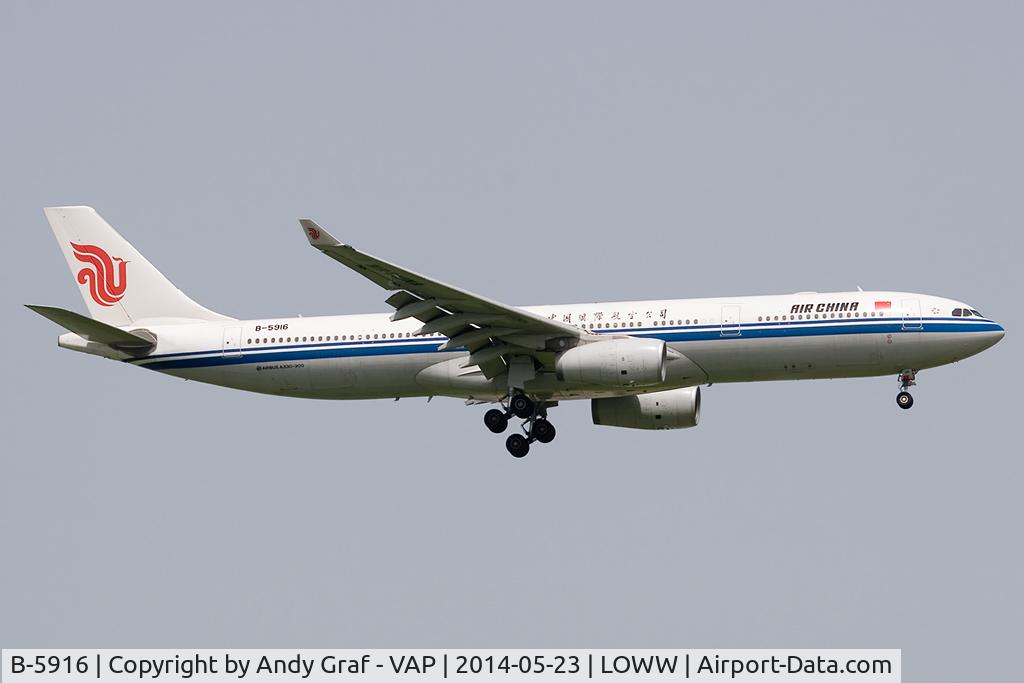 B-5916, 2012 Airbus A330-343X C/N 1383, Air China A330-300