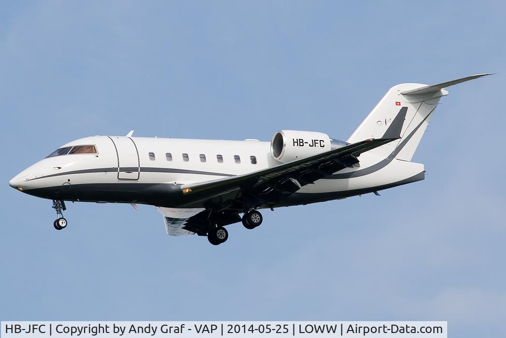 HB-JFC, Canadair Challenger 604 (CL-600-2B16) C/N 5539, CL604