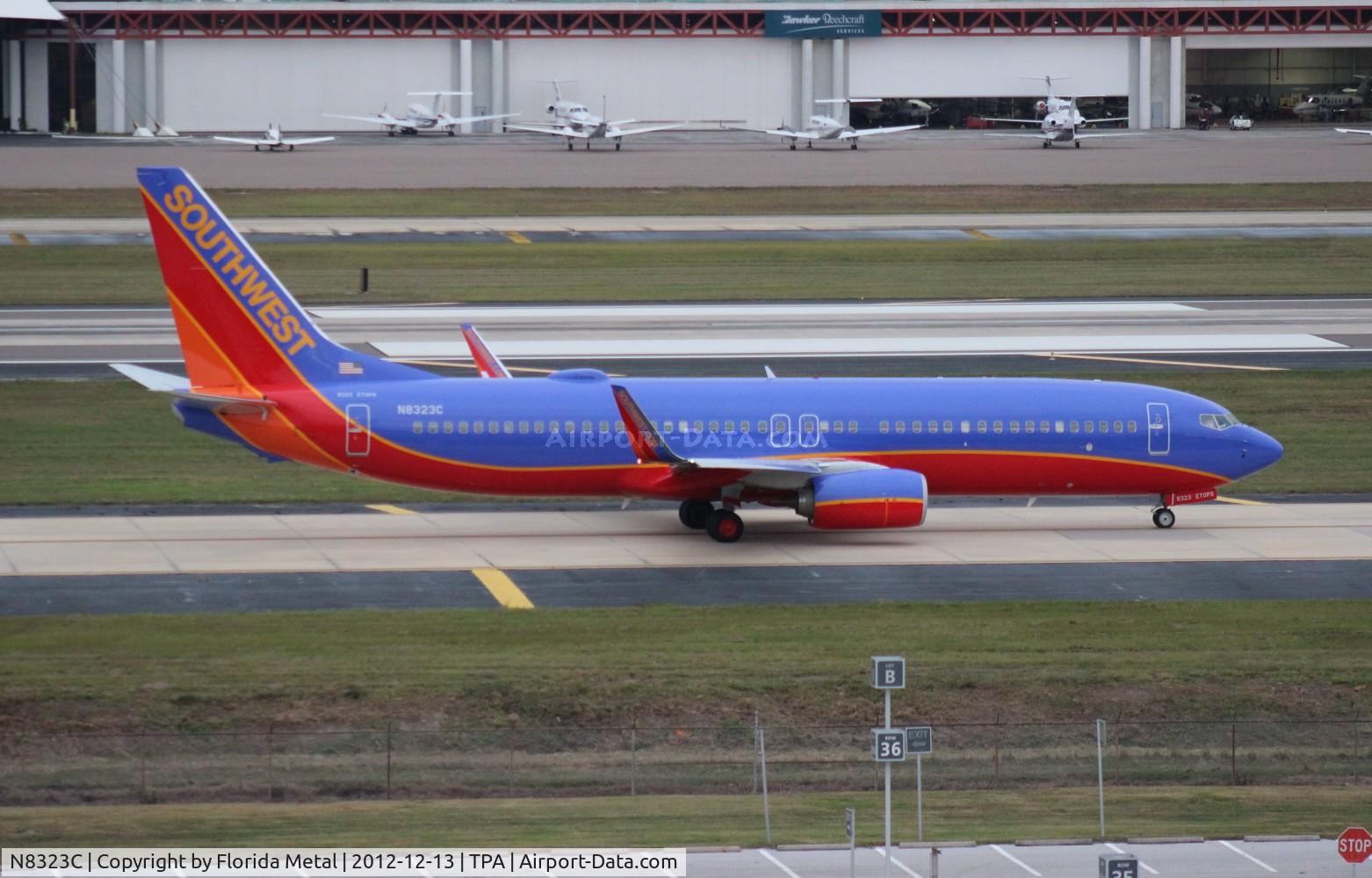 N8323C, 2012 Boeing 737-8H4 C/N 37005, Southwest 737-800