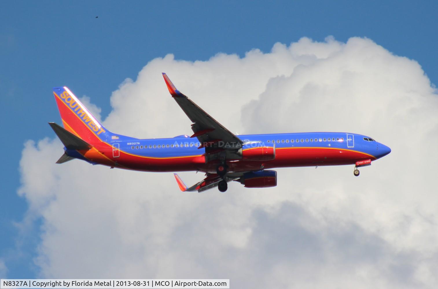 N8327A, 2012 Boeing 737-8H4 C/N 37009, Southwest 737-800.  This plane had a tail strike at LAS in February 2014 and some discussion sites said that they weren't going to repair the minor damage but scrap the aircraft instead