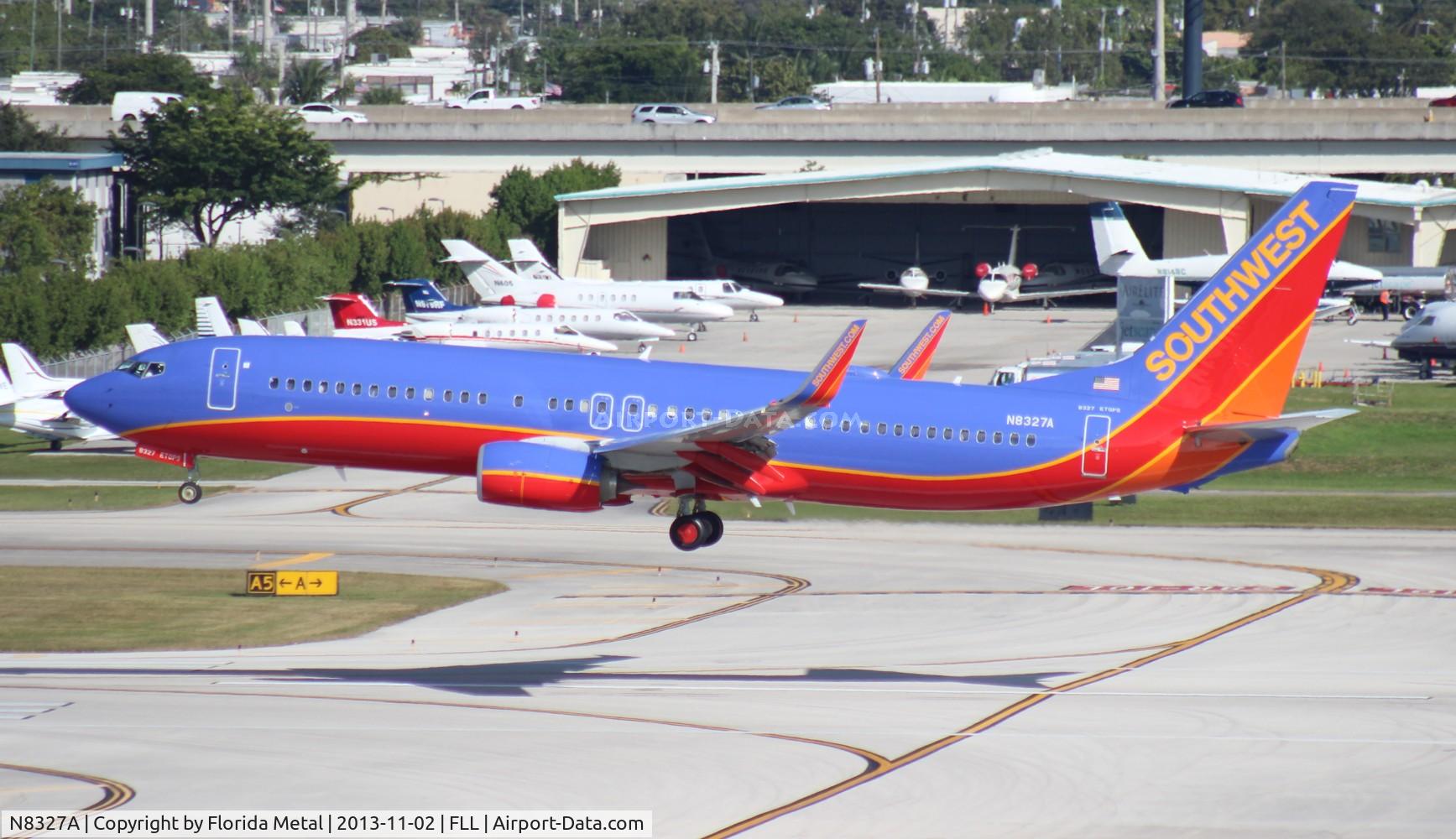N8327A, 2012 Boeing 737-8H4 C/N 37009, Southwest 737-800 - had a tail strike on landing at LAS, ferried to PHX then PAE and rumored to have been or getting scrapped.