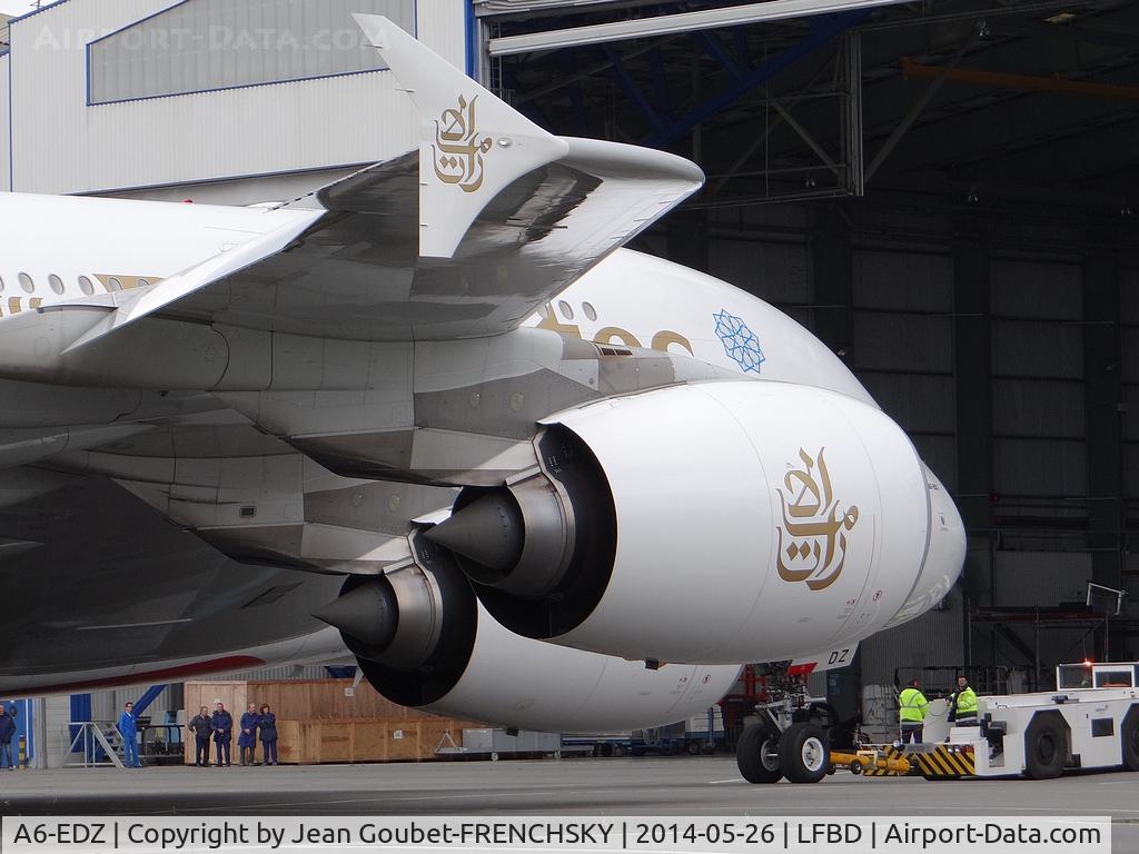 A6-EDZ, 2012 Airbus A380-861 C/N 107, EK3073 from Dubai for Sabena Tecknics
