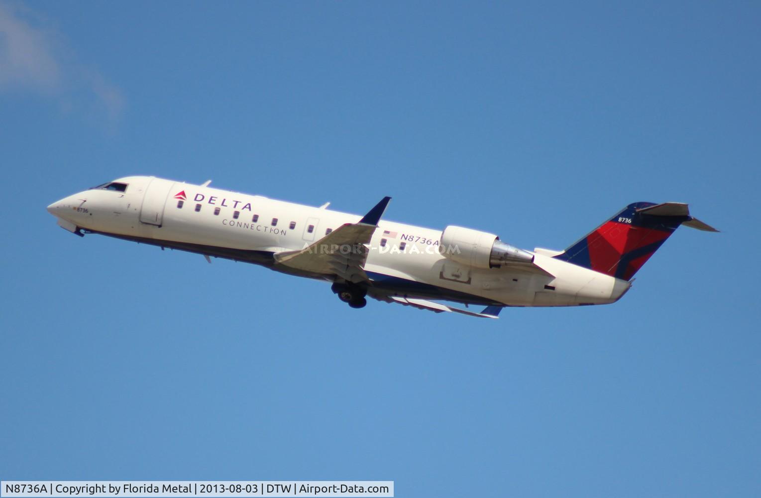 N8736A, 2003 Canadair CRJ-440 (CL-600-2B19) Regional Jet C/N 7736, Delta Connection CRJ-440