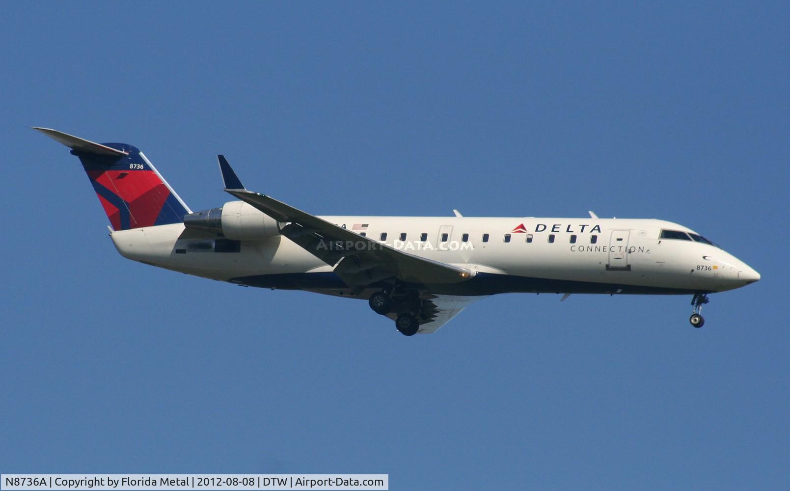 N8736A, 2003 Canadair CRJ-440 (CL-600-2B19) Regional Jet C/N 7736, Delta Connection CRJ-440