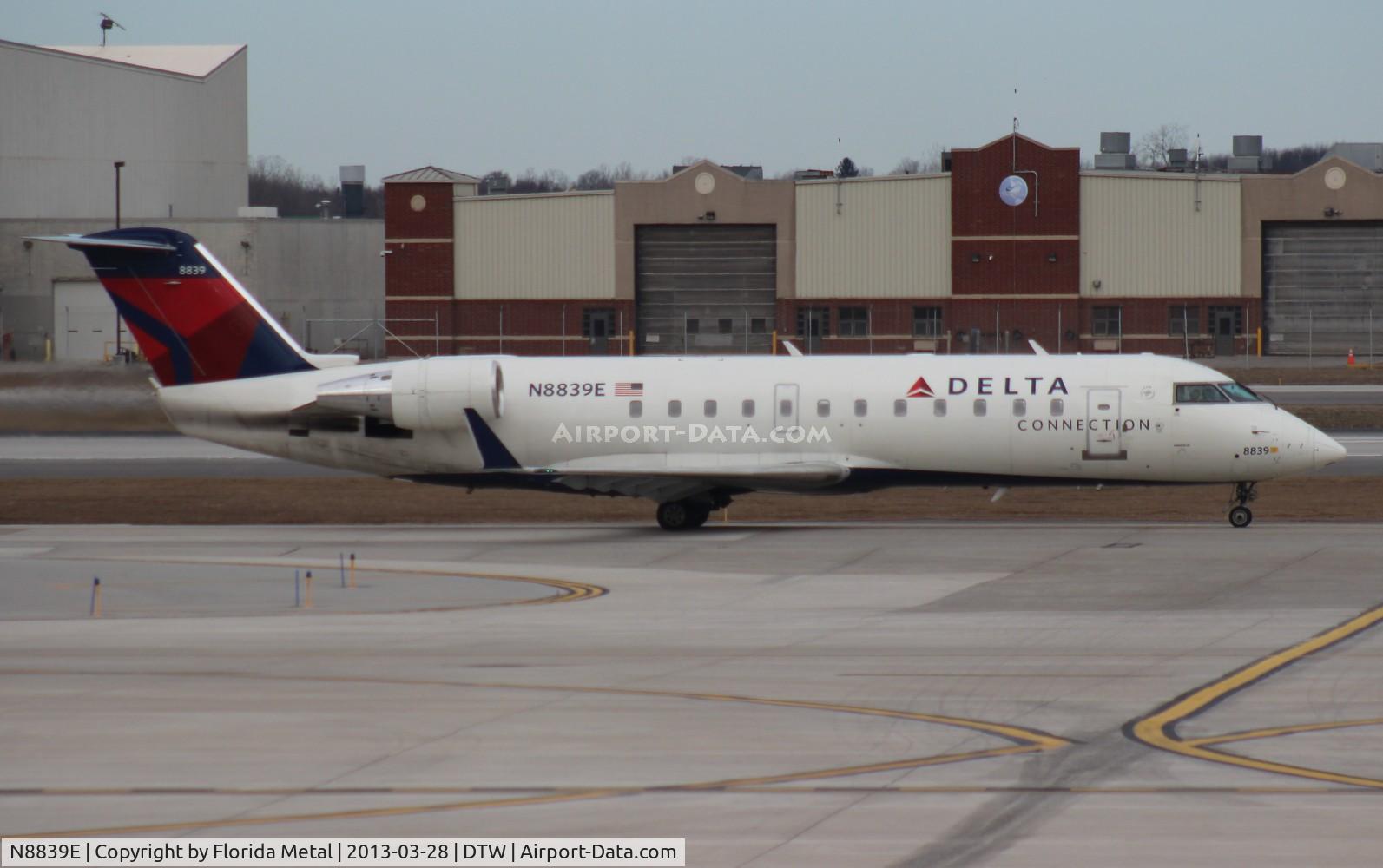 N8839E, 2003 Bombardier CRJ-440 (CL-600-2B19) C/N 7839, Delta Connection CRJ-200