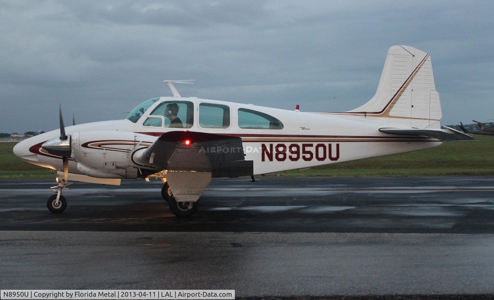 N8950U, 1965 Beech D95A Travel Air C/N TD-641, Beech D95