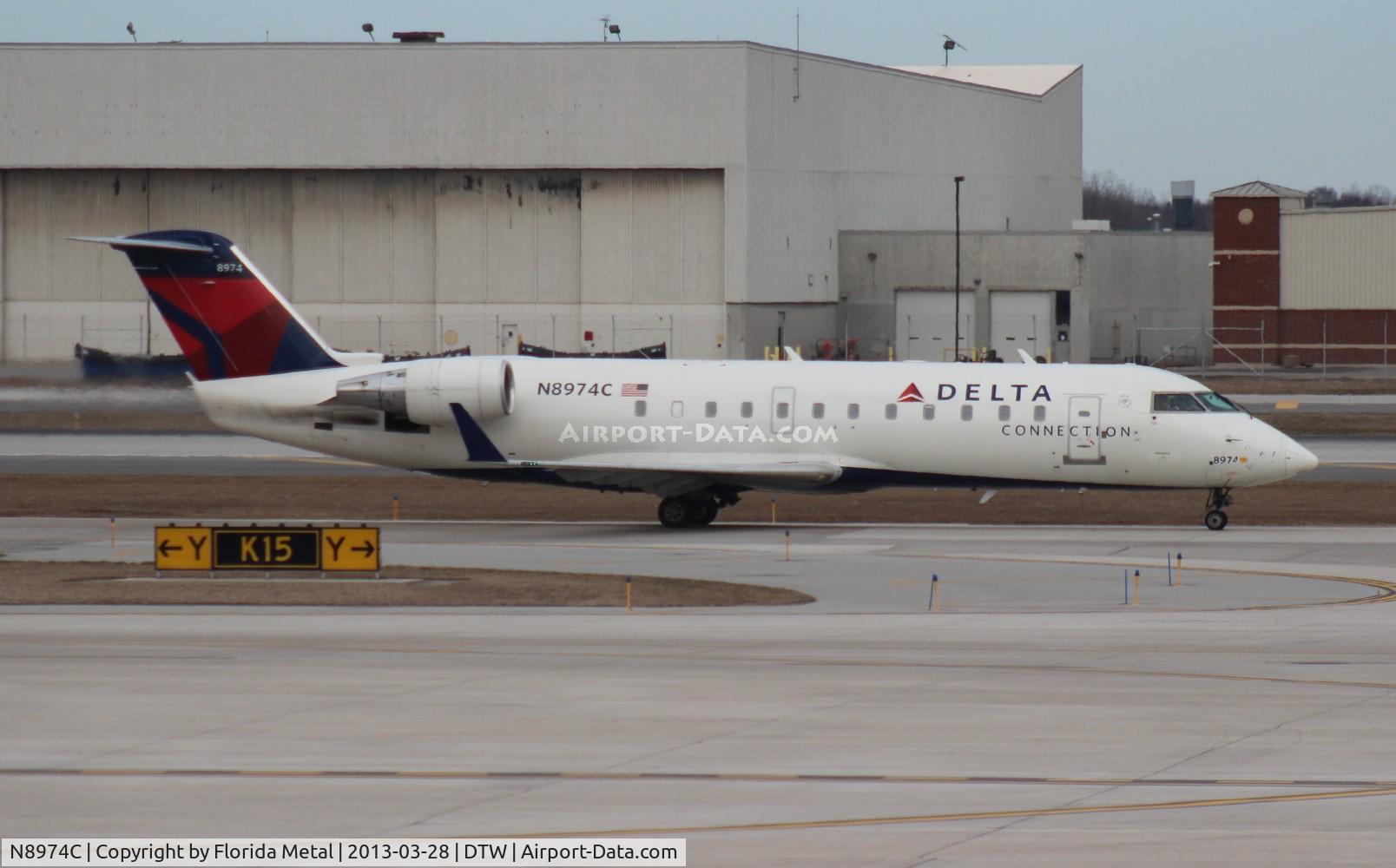 N8974C, 2004 Canadair CRJ-200LR (CL-600-2B19) C/N 7974, Delta Connection CRJ-200