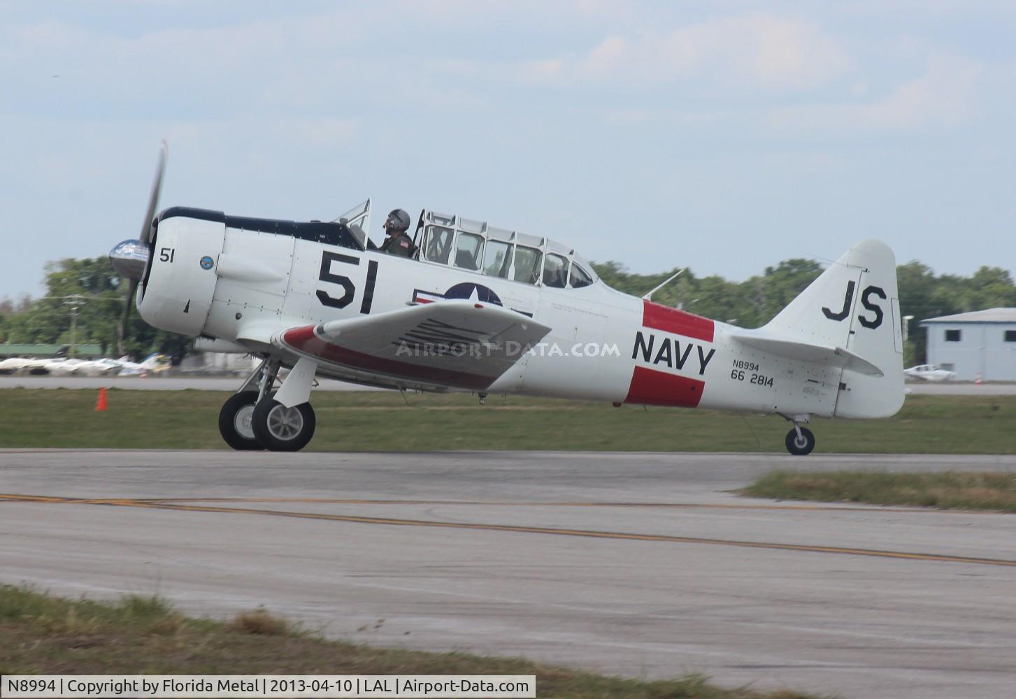 N8994, 1943 Noorduyn AT-16 Harvard II C/N 66-2814, Noorduyn AT-16 Harvard painted as an SNJ